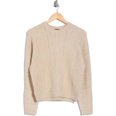 Splendid Delaney Textured Sweater In Natural