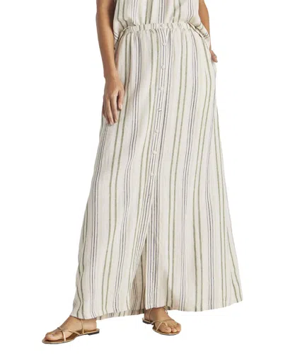 Splendid Demi Linen-blend Maxi Skirt In Beige