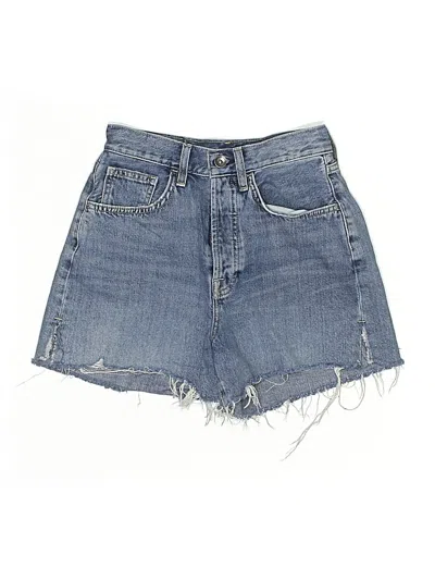 Pre-owned Splendid Denim Shorts In Blue