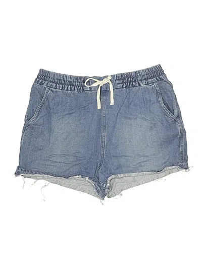 Pre-owned Splendid Denim Shorts In Blue