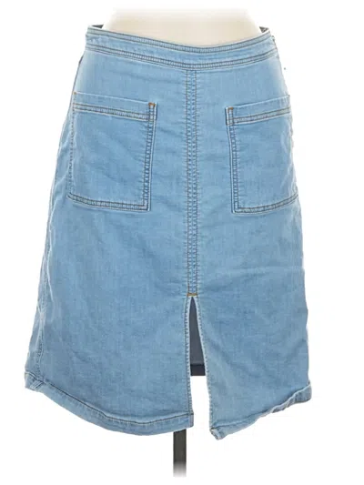 Pre-owned Splendid Denim Skirt In Blue