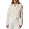 Splendid Destiny Crop Jacket In Moonstone