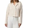 Splendid Destiny Cropped Jacket In Moonstone In Neutral