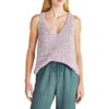 Splendid Dierdre Rib Sweater Tank In Fiore Marl