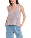 Splendid Dierdre Rib Sweater Tank In Pink