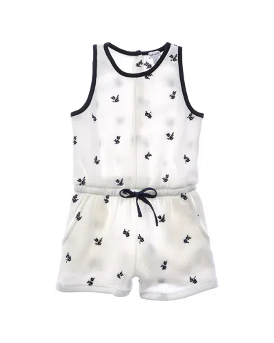 Splendid Kids' Ditsy Bloom Romper In White