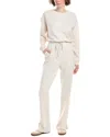 Splendid Drawstring Jumpsuit In White
