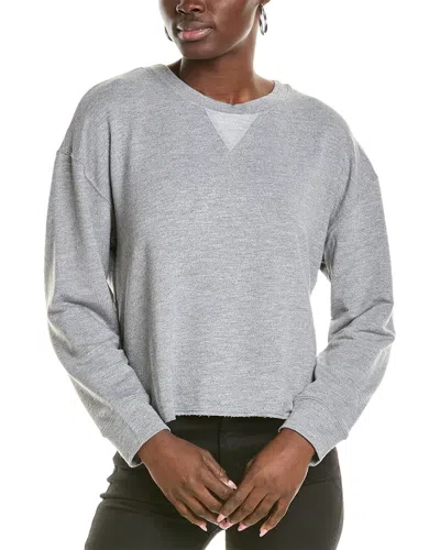 Splendid Dream Slub Pullover In Gray