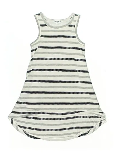 Pre-owned Splendid Kids' Dress In Gray