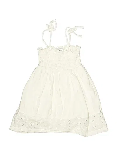 Pre-owned Splendid Kids' Dress In Ivory
