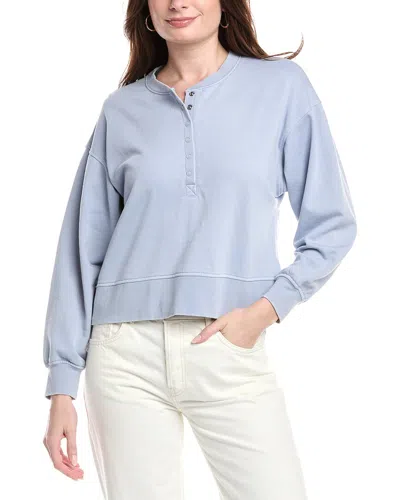 Splendid Duncan Terry Sweatshirt In Blue