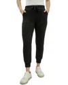 Splendid Drawstring Terry Jogger Sweatpants In Purple