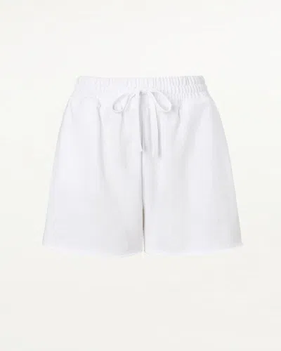 Splendid Eco Shorts Womens Xl (14-16) White French Terry Drawstring Waist Jdm429