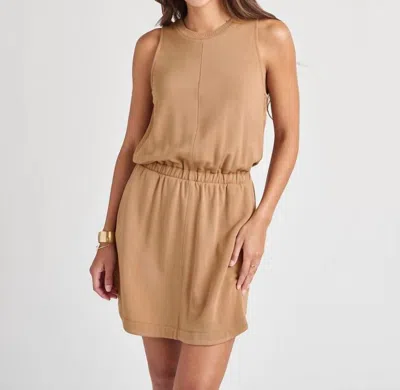 Splendid Eco Supersoft Cinch Dress In Mocha In Brown