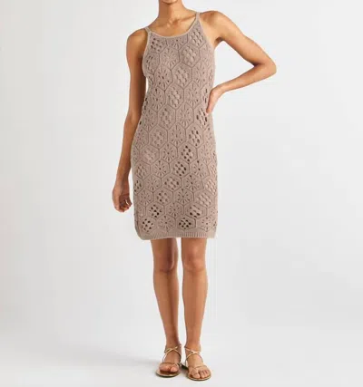 Splendid Eden Sweater Dress In Rattan In Multi