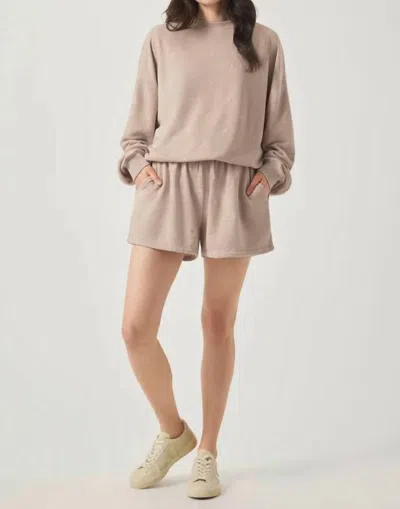 Splendid Elise Embroidered Short In Fawn Floral