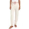 Splendid Elizabeth Sweater Joggers In Snow Heather/holly