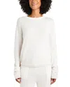 Splendid Elizabeth Sweater In Snow Heather/cotton Candy