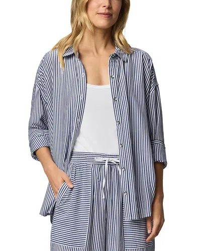 SPLENDID ELLA STRIPED BUTTON DOWN SHIRT