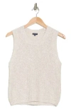 Splendid Elysees Sweater Tank In Moonstone