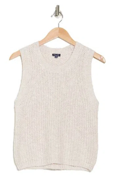 Splendid Elysees Sweater Tank In Moonstone