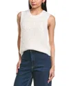Splendid Elysees Sweater Tank In White