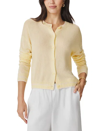 Splendid Emerson Cardigan Sweater In Yellow