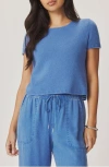Splendid Emerson Short Sleeve Sweater In Multi