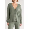 Splendid Emily Cable Cardigan In Green