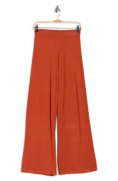 Splendid Emily Sweater Pants In Orange