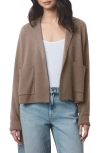 Splendid Estelle Sweater Jacket In Brown