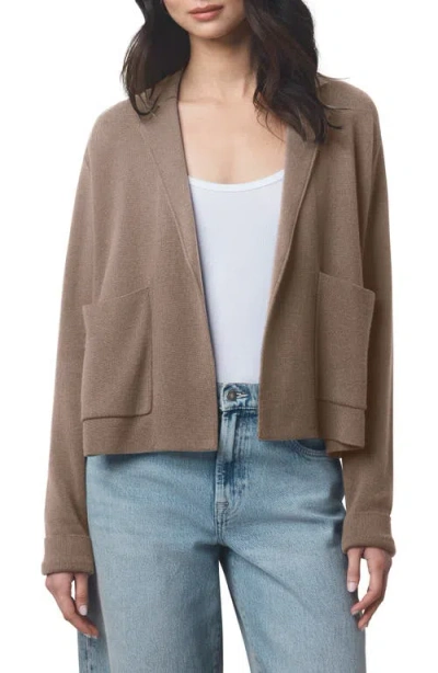 Splendid Estelle Sweater Jacket In Brown