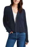 Splendid Estelle Sweater Jacket In Navy