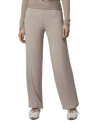 Splendid Everywhere Lyr Wide Leg Sweater Pant In Brown