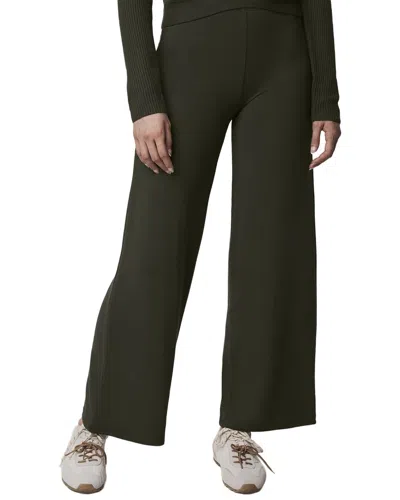 Splendid Everywhere Lyr Wide Leg Sweater Pant In Green