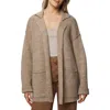 Splendid Faith Notch Lapel Cardigan In Brown
