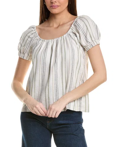 Splendid Farrah Linen-blend Top