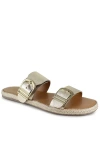 Splendid Farrin Slide Sandal In Gold