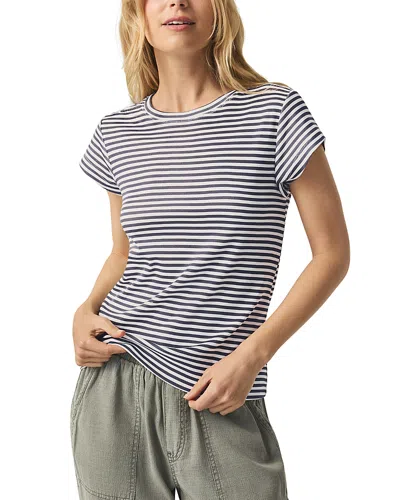 SPLENDID FAYE CREWNECK STRIPE TEE