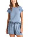 Splendid Womens Knit Casual T-shirt