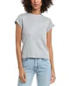 Splendid Faye Crewneck T-shirt In Gray