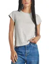 Splendid Crewneck T-shirt In Heather Gray