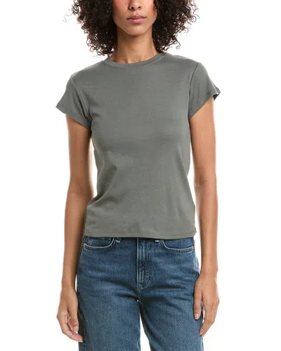 Splendid Faye Crewneck T-shirt In Green