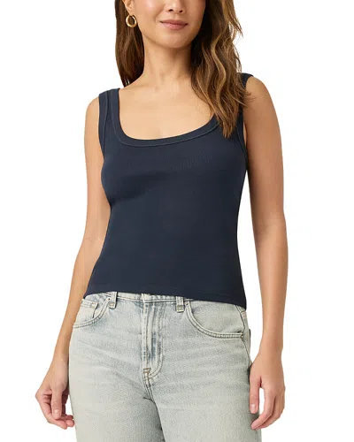 Splendid Faye Scoop Neck Tank In Navy