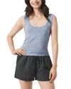 Splendid Faye Scoop Neck Tank In Seaport