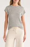Splendid Faye Stripe T-shirt In Multi
