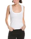 Splendid Faye Scoop Neck Tank In White