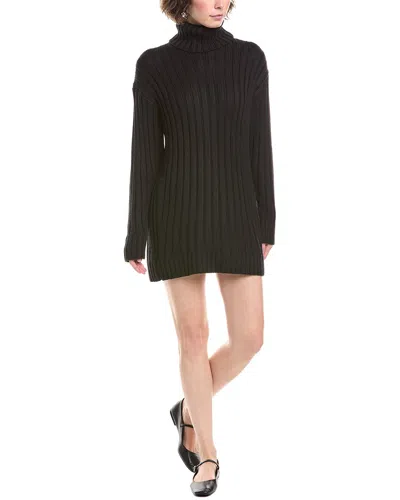 Splendid Felicity Cashmere-blend Sweaterdress In Black