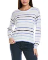Splendid Finn Cashmere-blend Sweatshirt In White