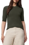 Splendid Fitted T-shirt In Green